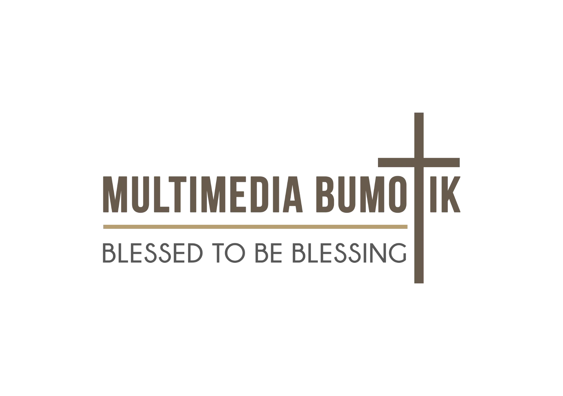 Logo Multimedia BUMOTIK — Blessed to be Blessing
